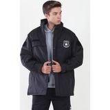 Moda Canel Erkek Siyah Güvenlik Kaban - 2XL