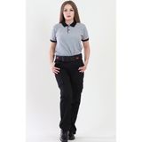 Moda Canel Kadın Siyah Komando Cepli Güvenlik Pantolon - 48