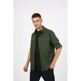 Moda Canel Monel Outdoor Yeşil Tactical Gömlek Taktik Giyim Ripstop Gömlek - XL - Haki Yeşil