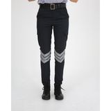 Moda Canel Yeni Tip Kamu Güvenlik Bayan Özel Güvenlik Pantolon (Pamuk Polyester Likra) - Siyah - 62
