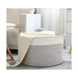 Moda Cardin Jüt Hasır Sepet Düzenleyici Çamaşır Sepeti 45 x 36 cm Kapasite ile Şık ve Fonksiyonel - Gri