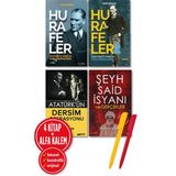 Moda Dağıtım Alfa Kalem+ Ümit Doğan 4 Kitap Yeni (Atatürk’ün Dersim Operasyonu+Hurafeler 1-2+Şeyh Said)