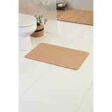 Moda Dekor Easymax 50x80 cm Tekli Bej Banyo Paspası