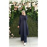 Moda Fatma Oysho Takım 8079 - Mavi - 46 - 48
