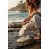 Moda Fiesta Şeffaf Deniz Ayakkabısı Kaymaz Taban Hafif Su Geçirmez Havuz Plaj Unisex Aqua Shoes - 46