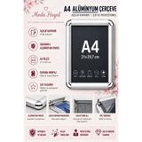 Moda Hayal A4 Çerçeve - Rondo A4 Afiş Çerçevesi - Açılır Kapanır Aluminyum Çerçeve - Belge Çerçevesi
