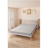 MODA HOME Penye Lastikli Çarşaf %100 Pamuk Gri Gümüş