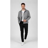 Moda Kaşe Pilot Cepli Erkek Mont - XL - Gri