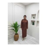 Moda Krash MEVSİMLİK SAÇ DESEN NAKIŞ DETAY ELBİSE