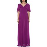 Moda Labio Ml020300X Mor Melek Kol Kadın Elbise