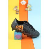 Moda Lime Erkek Çocuk Krampon Çim Saha Erkek Çocuk Futbol Ayakkabı Çivili Futbol Spor Ayakkabısı