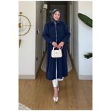 Moda Misali Fermuarlı Giy Çık Tunik