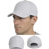 Moda Nokta Spor Mikro Şapka Ayarlanabilir Cırtcırtlı Kep Unisex Nefes Alan Kumaşla Üretilmiştir - Gri
