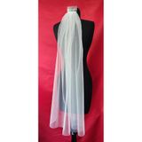 MODA NUR Gelin Duvağı, Gelinlik Aksesuarı, Nikah Duvağı,1 Metre Tarak Tokalı