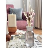 MODA OZY Çubuklu Kurutulmuş Bitkili Oda Kokusu Tasarım Oda Parfümü 100ML - gri