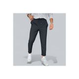 MODA SİYAH DOKUMA JOGGER DUBLE PAÇA BAĞCIKLI PANTOLON