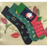 Moda Socks Yılbaşı Hediyelik Çorap - 40 - 45 - 0K-Kırmızı
