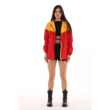 Moda Tuğram Kırmızı - Sarı Mikro Yağmurluk & Rüzgarlık Kırmızı - Sarı 44