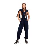 Moda Tuğram Lacivert Oversize Bel Ve Paça Lastikli Eşofman Altı LACİVERT 44
