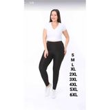 MODA UGS Büyük Beden Dalgıç Kumaş Yüksek Bel Tayt Geniş Beden Aralığı3xl 4xl 5xl 6xl