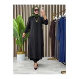 MODA VEDAT Kadın Uzun Bel Bağcıklı Hırka -0400