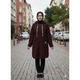 Moda Zühra Peluş Kaban - 46 - Bordo