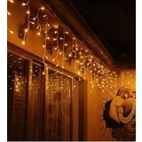 Modaba 8 Fonksiyonlu 16 Saçak Led Sarkıt Led Eklenebilir Led Süsleme Led Peri Led Işık Ledli Işık (4 Metre)