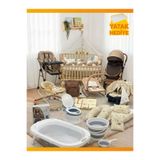 modabebekler Mega Bebek Çeyiz Seti – Park Beşik Bebek Arabası, Puset, Mama Sandalyesi Seti