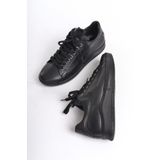 Modabuymus Harry Siyah Hakiki Deri Sneaker Kadin Gunluk Spor Ayakkabi