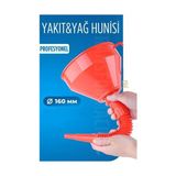 ModaCar 16 Cm Çap Büyük Huni Süzgeçli Yakıt Yağ Hunisi Jeneratör Hunisi