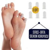 Modacar 6 Adet Serçe Parmak İçin Silikon Koruyucu