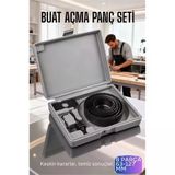 Modacar 8 Parça Profesyonel Panç Buat Açma Seti - Ahşap Ve Alçıpan Delme Testere Seti (63-127 Mm)