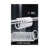 Modacar 80 Adet Banyo Perde Halkaları 718033 Toptan Paket
