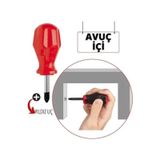 Modacar Avuçiçi Yıldız Uçlu Tornavida High-torque