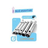 Modacar Buji Sökme Takma Anahtarı - Torklu 5 Ebat Buji Anahtarı 721800