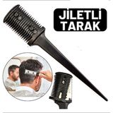 Modacar Jiletli Kırık Saç Sakal Düzletme İnceltme Tarağı