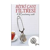 Modacar Kıskaçlı Bitki Çayı Filtresi Top Çay Demliği Çay Filtresi Maşası