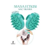 Modacar Masaj Destekli Saç Yıkama Fırçası Silikon Absolute Design