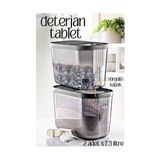 Modacar Multibox Deterjan Tablet Kutusu Sürgülü Kapak 7.5 Litre 2 Adet