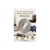 ModaCar Profesyonel Full Elmas Disk 100mm - Granit, Seramik, Metal Kesme & Bileme Taşı 723178