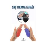 Modacar Saç Yıkama Tarağı Avuçiçi 3’lü Set