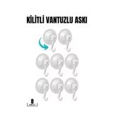 Modacar Vantuzlu Askı 5.5 Cm 8 Li Paket