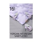 Modacar Yorgan Çarşaf Kılıf Tutucu 16 Adet Klips Lila