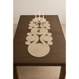 ModaCardin Jüt, Hasır,Sarmal Model, Dekoratif Masa Örtüsü, Runner 40x110 CM, Sehpa Örtüsü, Bohem Tarzı