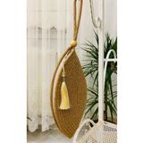 ModaCardin Mini Gala' Mini Clutch Çanta Jüt Dekoratif Kadın Çantası, Bohem Tarzı Çanta