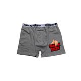modacix Hanımeller Gri Boxer - Komik Baksır - Erkek Eşe Hediyelik Eğlenceli Baskılı Erkek Baksır GRİ M modacixNM754
