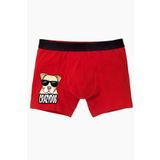 modacix Köpek Komik Erkek Hediye Boxer Kırmızı M modacixNM90