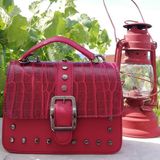 Modacix Nostalgia Vintage Çanta - Bordo