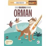 ModaDeniz Suyla Rengarenk Boyama - Orman (Sihirli Fırçasıyla) - 1 Adet