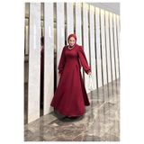 modadeywearst BÜZGÜLÜ PRENSES TESETTÜR ABİYE ELBİSE